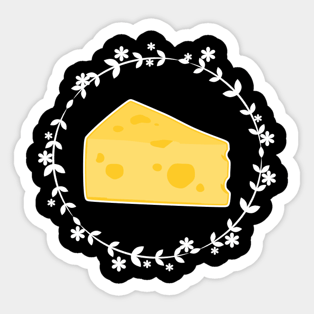 Cheese Sticker by LunaMay